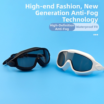 Plivačke naočale protiv magljenja, unisex, PC leće: anti-fog, elektropolirane, kolorirane — Kod G6600