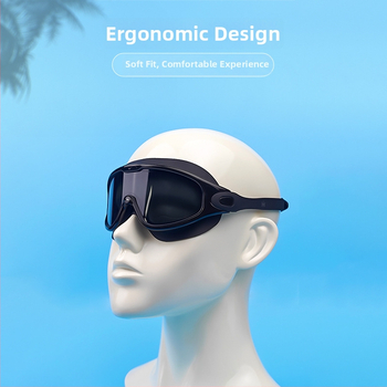 Plivačke naočale protiv magljenja, unisex, PC leće: anti-fog, elektropolirane, kolorirane — Kod G6600