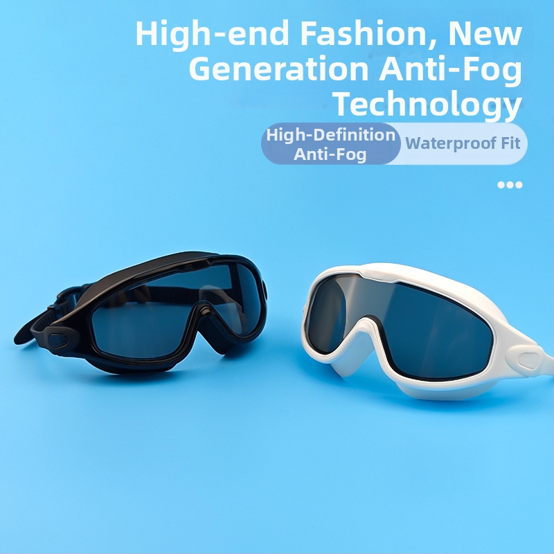 Plivačke naočale protiv magljenja, unisex, PC leće: anti-fog, elektropolirane, kolorirane — Kod G6600