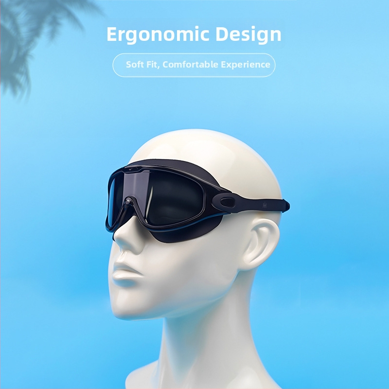 Plivačke naočale protiv magljenja, unisex, PC leće: anti-fog, elektropolirane, kolorirane — Kod G6600