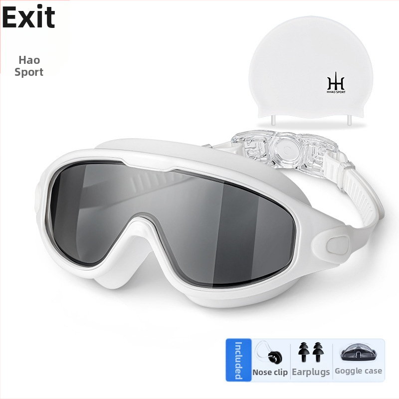 Plivačke naočale protiv magljenja, unisex, PC leće: anti-fog, elektropolirane, kolorirane — Kod G6600