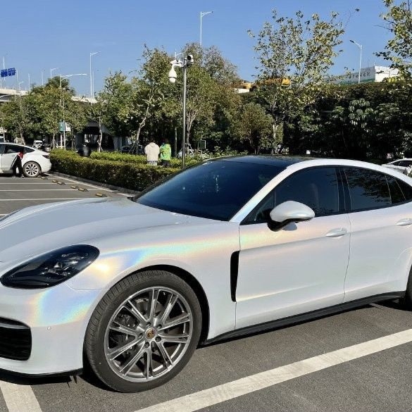 Folie lucioasă de înfășurare pentru motocicletă electrică, No.9, modele cu cenușă vulcanică și laser