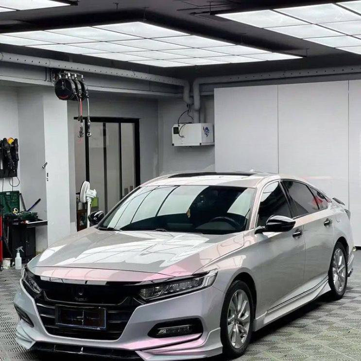 Folie lucioasă de înfășurare pentru motocicletă electrică, No.9, modele cu cenușă vulcanică și laser