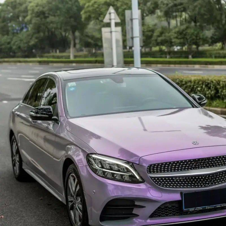 Folie lucioasă de înfășurare pentru motocicletă electrică, No.9, modele cu cenușă vulcanică și laser