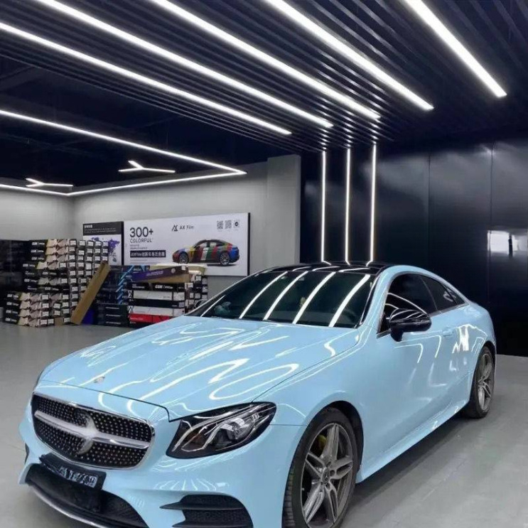 Folie lucioasă de înfășurare pentru motocicletă electrică, No.9, modele cu cenușă vulcanică și laser