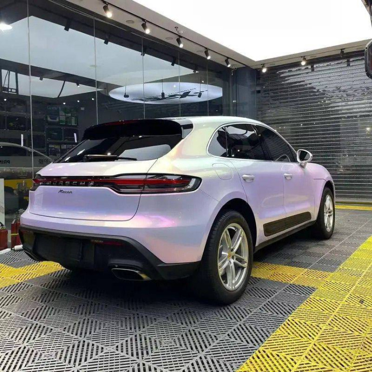 Folie lucioasă de înfășurare pentru motocicletă electrică, No.9, modele cu cenușă vulcanică și laser