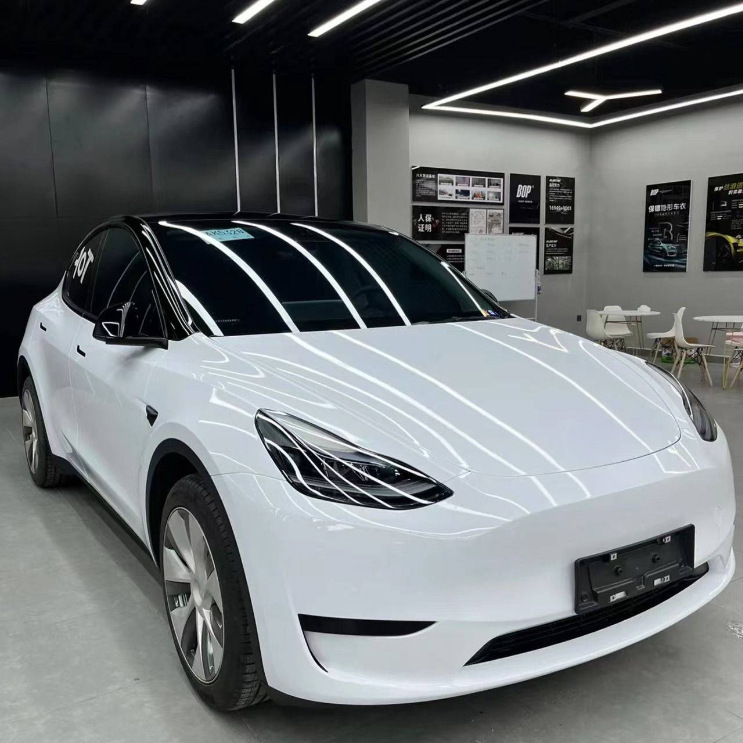 Folie lucioasă de înfășurare pentru motocicletă electrică, No.9, modele cu cenușă vulcanică și laser