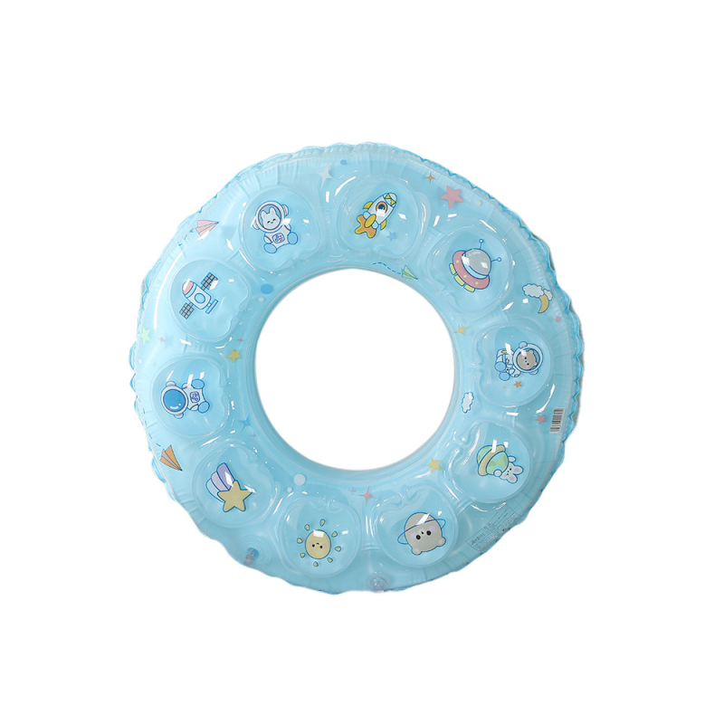 Inel de înot cu cristal dublu strat, două camere de aer, PVC ecologic, pentru copii