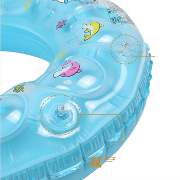 Inel de înot pentru adulți – PVC ecologic, design îngroșat, model cu logo publicitar