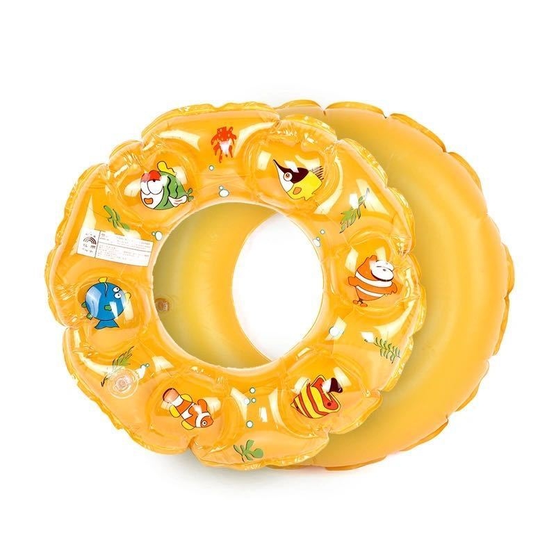 Inel de înot pentru adulți – PVC ecologic, design îngroșat, model cu logo publicitar