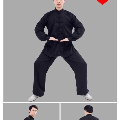 Tai Chi odijelo, kordurojna tkanina od lana, za dječake, djecu, uzorak: Drugo