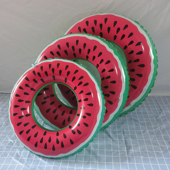 Inel de înot pentru copii, design kiwi, dintr-un singur strat, pentru subsuț, PVC 0,18 mm