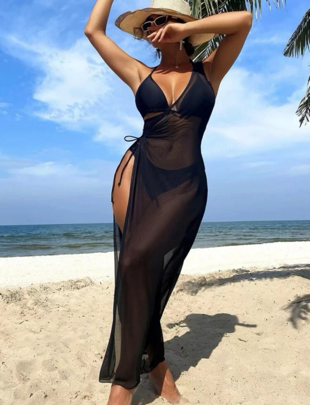 Bikini set od tri komada - poliester materijal (82%), brzo se suši, s jastučićem za prsni dio, bez čelične potpore, Podrijetlo: Xingcheng, Liaoning