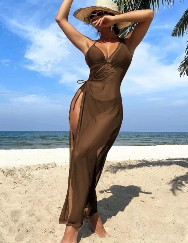 Bikini set od tri komada - poliester materijal (82%), brzo se suši, s jastučićem za prsni dio, bez čelične potpore, Podrijetlo: Xingcheng, Liaoning