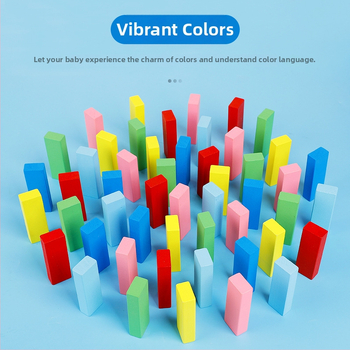 Дървена балансираща игра за стекване на блокчета — дървен материал; марка Take it; подходяща за деца 7–14 г.; развива координацията ръце-мозък