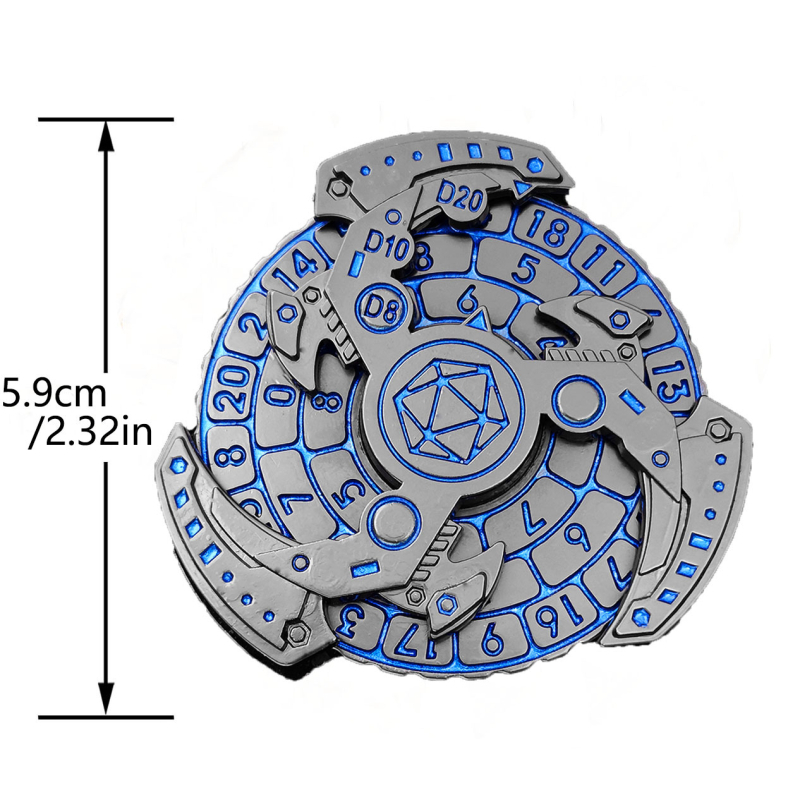 Set metalnih D20 kockica, cinkova legura, zaokružene ivice, 20 strana, prilagodljivo – Xinyin