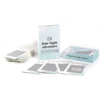 Карти за настолна игра с покрита хартия; емоционално развитие; развитие на емоциите и зрението; опаковка: чанта и цветна кутия