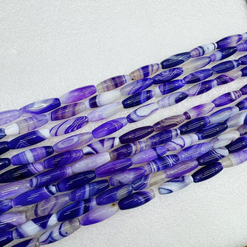 Prirodne ahat perle za DIY nakit – perle za ogrlice i narukvice