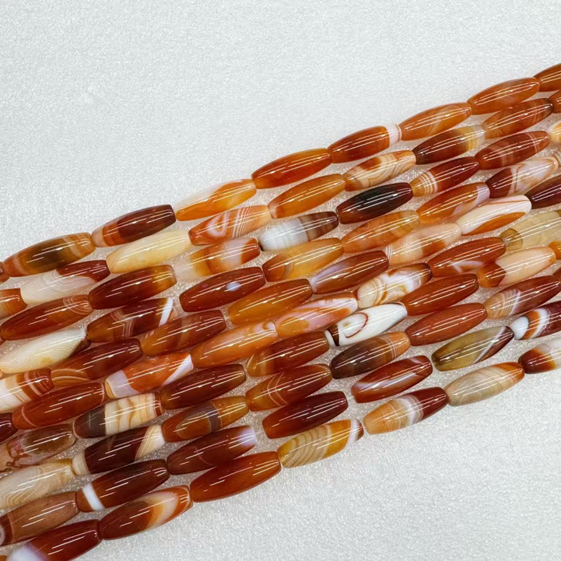 Prirodne ahat perle za DIY nakit – perle za ogrlice i narukvice