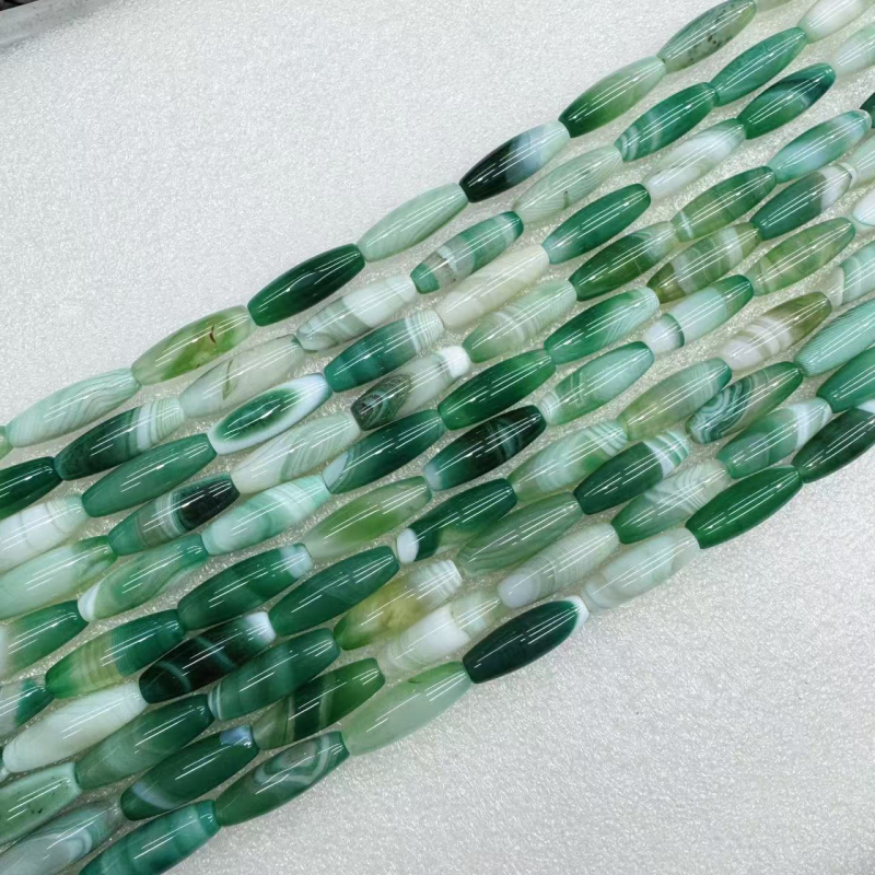 Prirodne ahat perle za DIY nakit – perle za ogrlice i narukvice