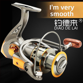 Mulinetă de pescuit, tip fly wheel, marcă generală; fără mărci private licențiate.