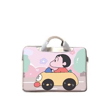 MSRPYM Nešiojamojo kompiuterio krepšys su karikatūriniu piešiniu ir pūkine įdaila MacBook Pro ir MacBook Air