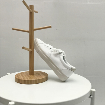 Far Step pantofi sport femei, supra PU, talpă din cauciuc, șiret frontal, căptușeală din piele, profil scăzut