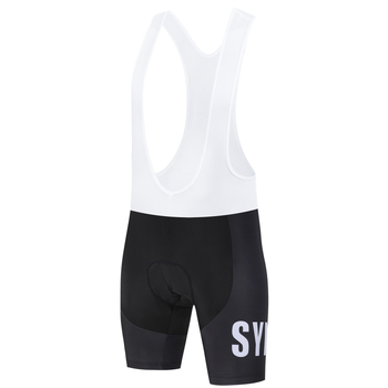 Syn muški šorcevi za cestovno bicikliranje s naramenicama, odvode vlagu, prozračnost, Lycra, ublažavaju udarce, uski kroj, ljeto