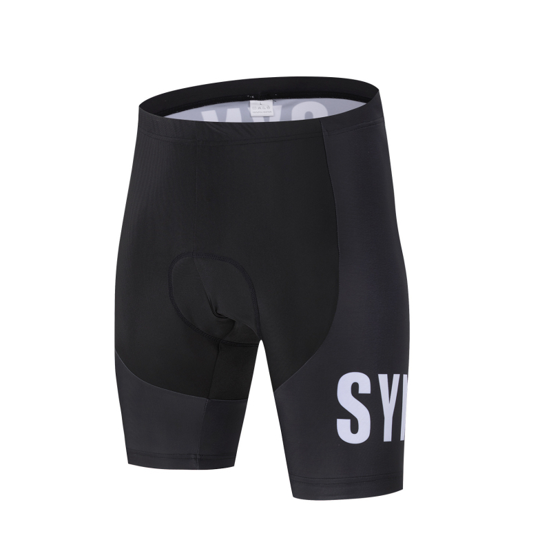Syn muški šorcevi za cestovno bicikliranje s naramenicama, odvode vlagu, prozračnost, Lycra, ublažavaju udarce, uski kroj, ljeto
