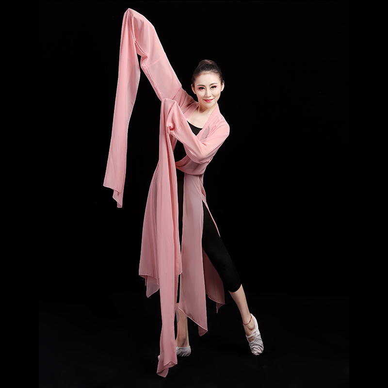 Top za ples s vodnim rukavima za folklorni ples, Unisex, Chenille tkanina sa Spandexom, Spandex udio <30%