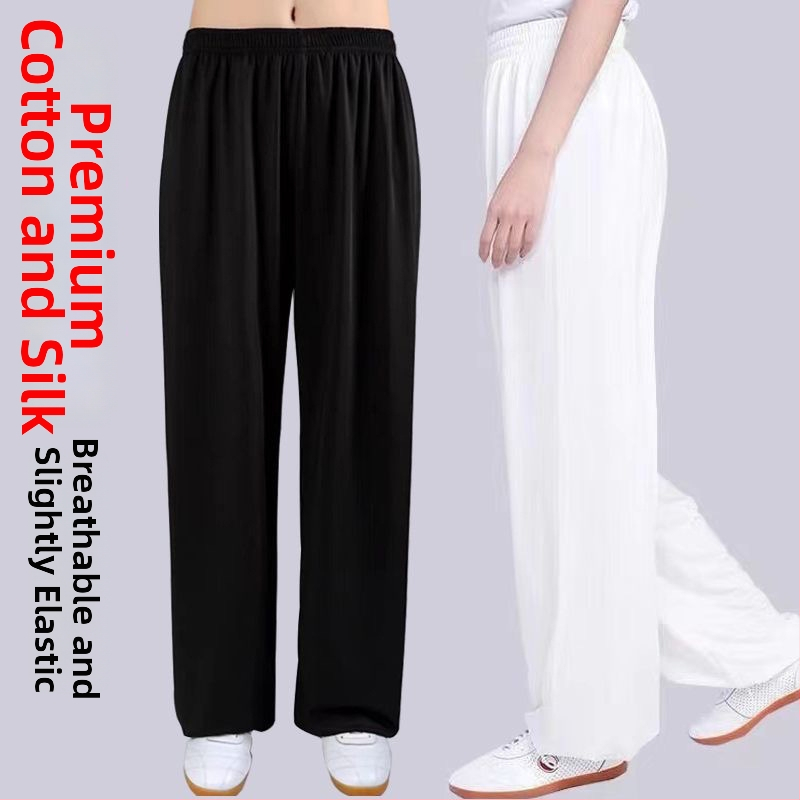 Костюм Тай Чи за жени – памучно-винилонова тъкан (vinylon 81–90%), ленена подплата (81–90%), за възрастни