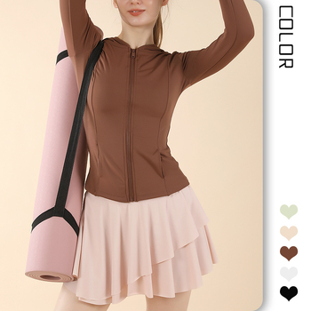 Női kapucnis nylon kültéri széldzseki | gyorsan száradó, lélegző, UV50 védelem, hosszú ujjú