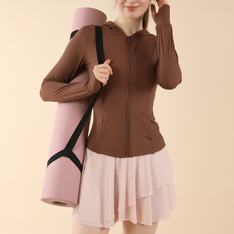 Női kapucnis nylon kültéri széldzseki | gyorsan száradó, lélegző, UV50 védelem, hosszú ujjú