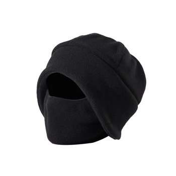 Fleece-ből készült kerékpáros maszk, szélálló és hidegálló, integrált maszkos sapka fülvédővel, uniszex