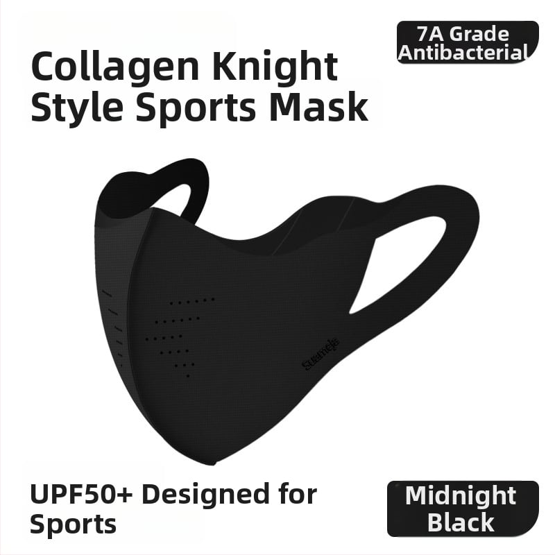 Szabadban használható kerékpáros maszk – nylon-spandex keverék, napvédelem, fülre akasztó kialakítás, 2025 ősz kiadás, kültéri használatra