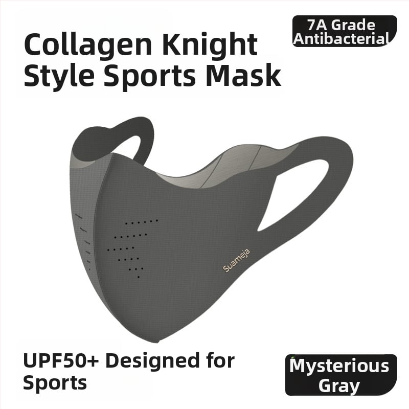 Szabadban használható kerékpáros maszk – nylon-spandex keverék, napvédelem, fülre akasztó kialakítás, 2025 ősz kiadás, kültéri használatra