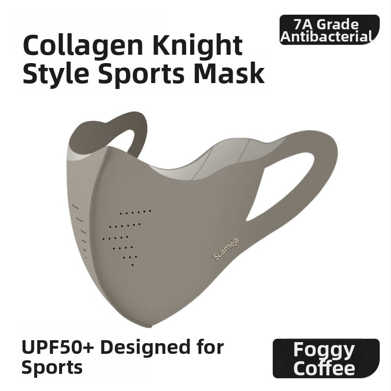 Szabadban használható kerékpáros maszk – nylon-spandex keverék, napvédelem, fülre akasztó kialakítás, 2025 ősz kiadás, kültéri használatra