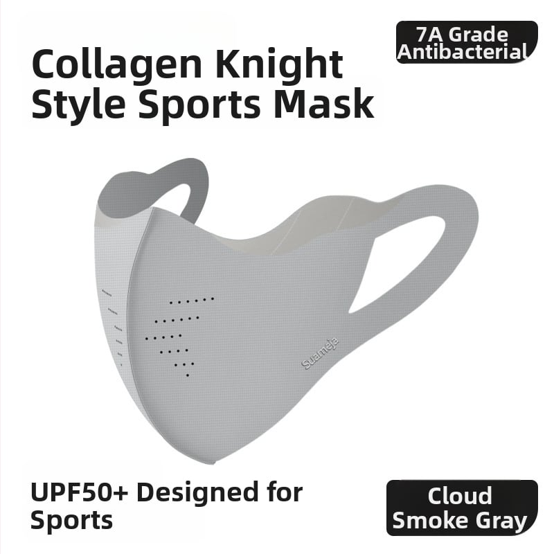 Szabadban használható kerékpáros maszk – nylon-spandex keverék, napvédelem, fülre akasztó kialakítás, 2025 ősz kiadás, kültéri használatra