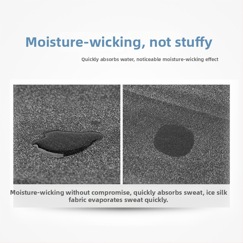 Εξωτερικός λαιμός από ice silk με σχέδιο για τα αυτιά και μάσκα ιππασίας – αναπνέει, φιλικό προς το δέρμα αξεσουάρ κεφαλής για ενήλικες (unisex)