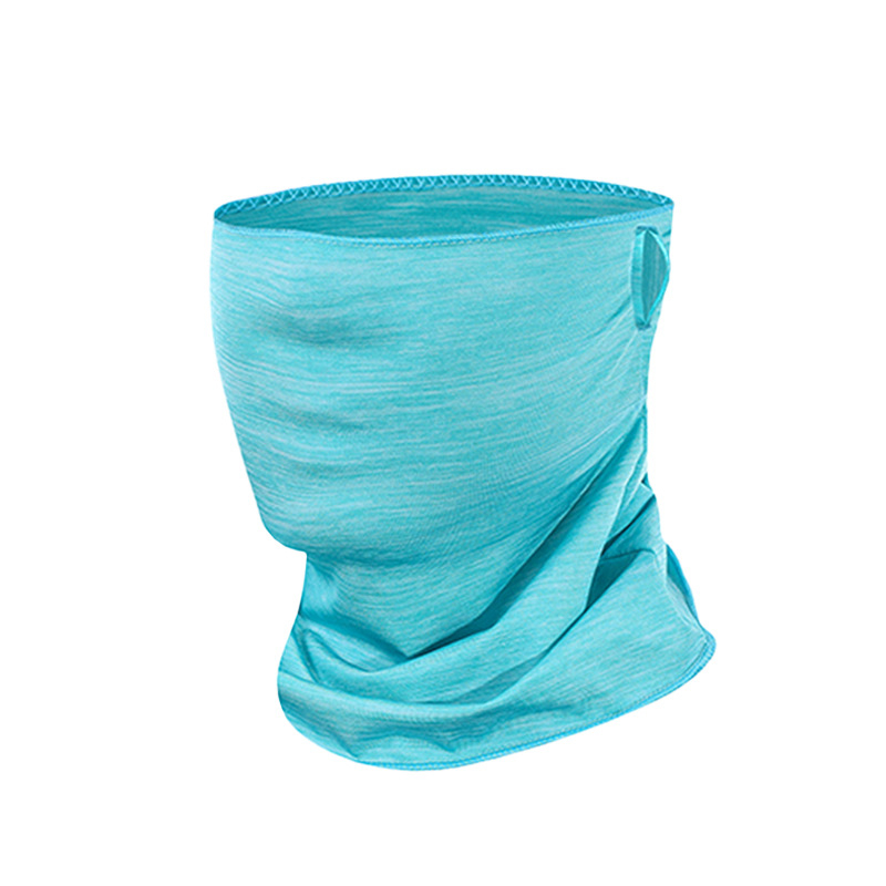 Εξωτερικός λαιμός από ice silk με σχέδιο για τα αυτιά και μάσκα ιππασίας – αναπνέει, φιλικό προς το δέρμα αξεσουάρ κεφαλής για ενήλικες (unisex)