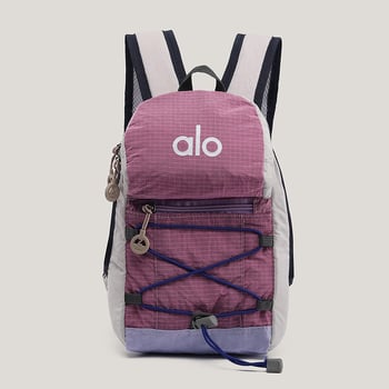 Lagani nylon ruksak za putovanja s ergonomski stražnjim panelom, prima 12-inčni prijenosnik, kapacitet ispod 20 L, unisex