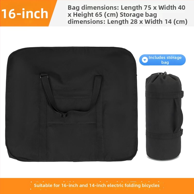 Сгъваема чанта за велосипед – Материал: Oxford платно; Марка: GOSR; Модел: DC-02; Функция: Съхранение