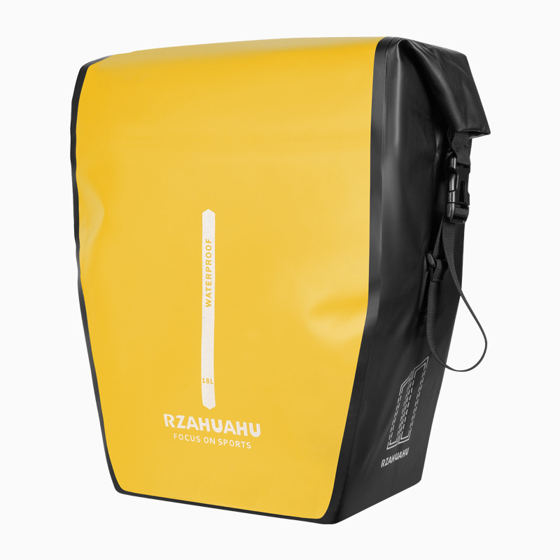 Велосипедна чанта, 18-литров капацитет, 500D PVC клип-мрежеста тъкан, модел HFG-0340, Demonknights