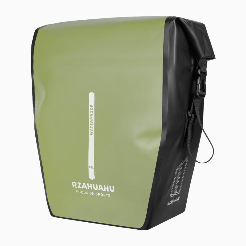 Велосипедна чанта, 18-литров капацитет, 500D PVC клип-мрежеста тъкан, модел HFG-0340, Demonknights