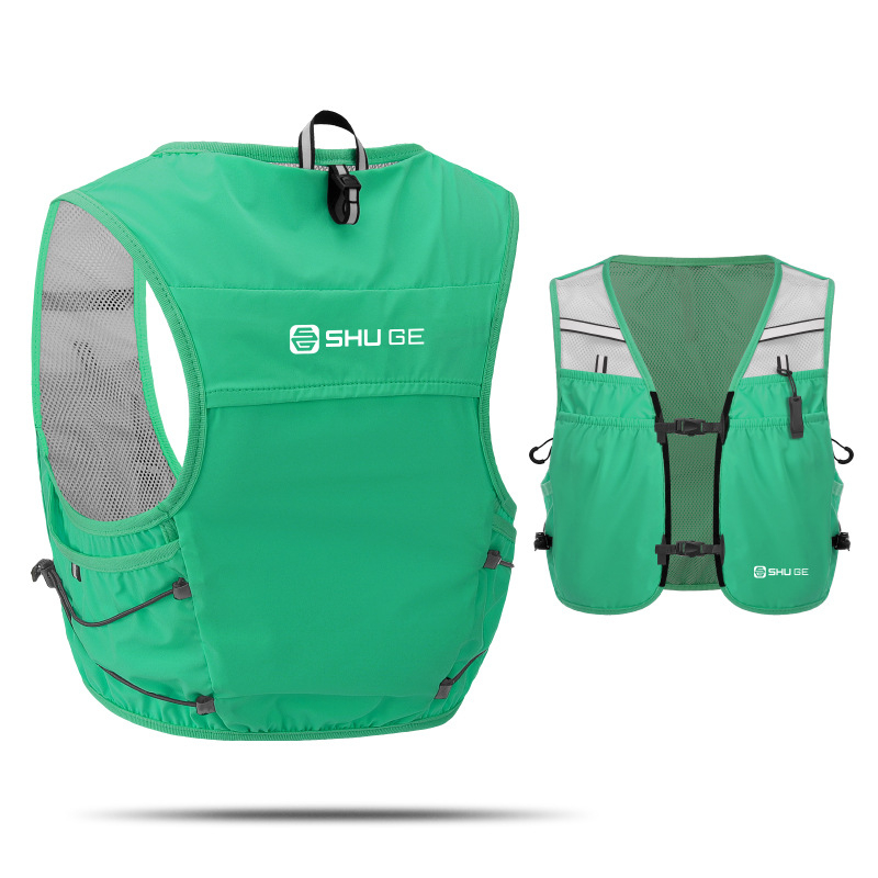 Sportos mellény hátizsák — ultrakönnyű, légáteresztő hátsó panel, lopás elleni zseb, bővíthető tárolókapacitás