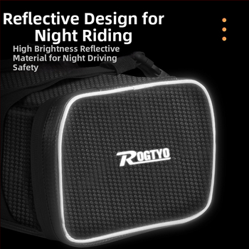 Чанта за велосипед с PU кожа, голям капацитет, функция съхранение, марка Hunting speed