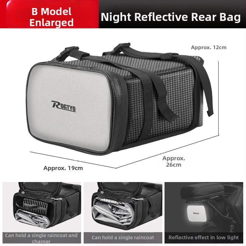 Чанта за велосипед с PU кожа, голям капацитет, функция съхранение, марка Hunting speed