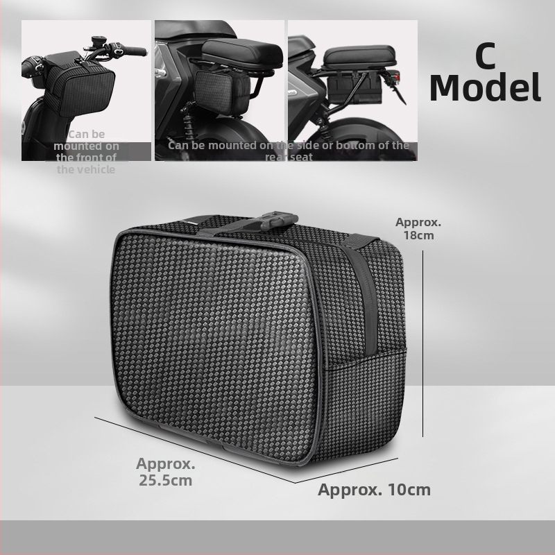 Чанта за велосипед с PU кожа, голям капацитет, функция съхранение, марка Hunting speed