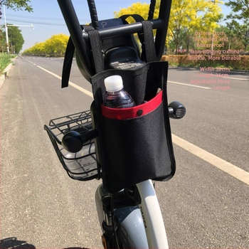 Предна водоустойчива чанта за велосипед за електрически велосипеди — чанта за съхранение, закачена отпред