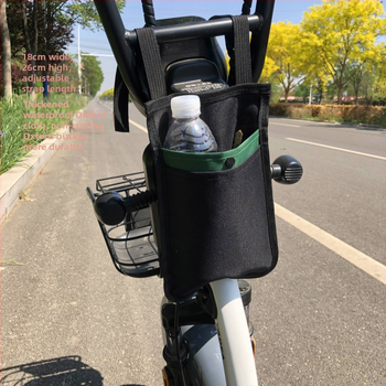 Предна водоустойчива чанта за велосипед за електрически велосипеди — чанта за съхранение, закачена отпред